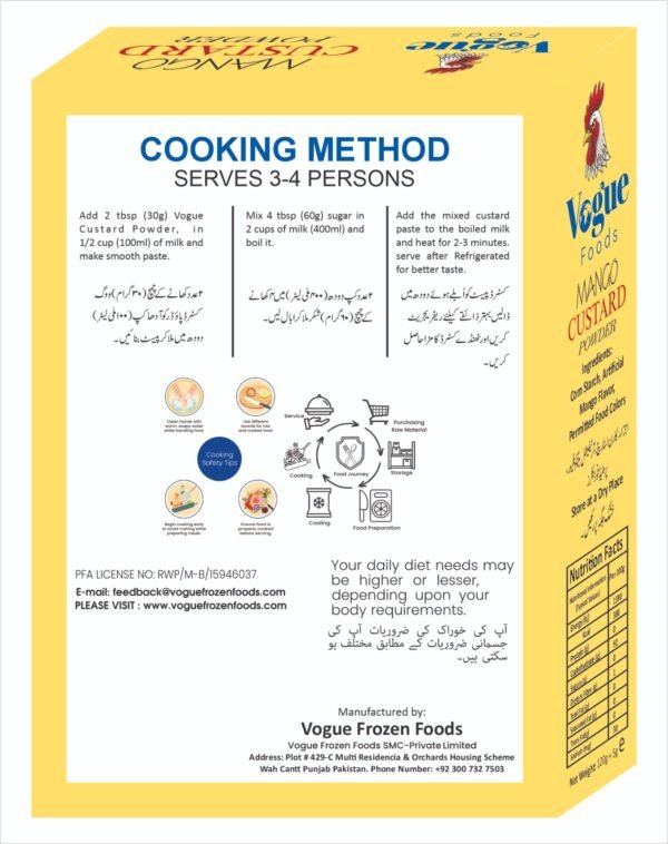 Mango Custard Powder - Image 2
