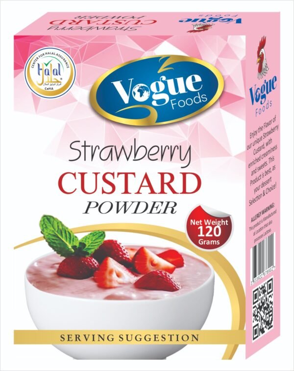 Strawberry Custard Powder